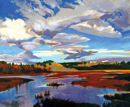 Katahdin Marsh by Marsha Donahue