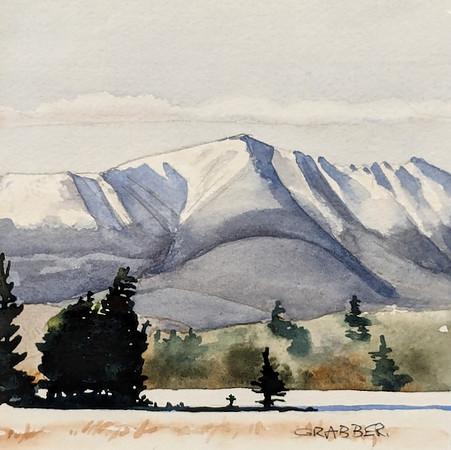 Katahdin from Compass