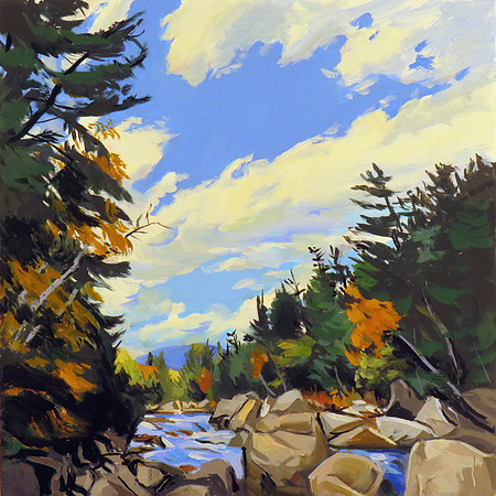 North of Orin Falls