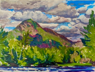 Bald Mountain and Stair Falls
