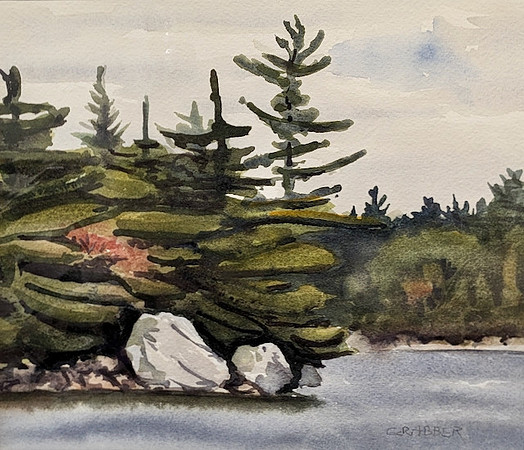 Up River from Boom House
