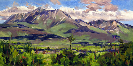 Katahdin from KWW National Monument Print